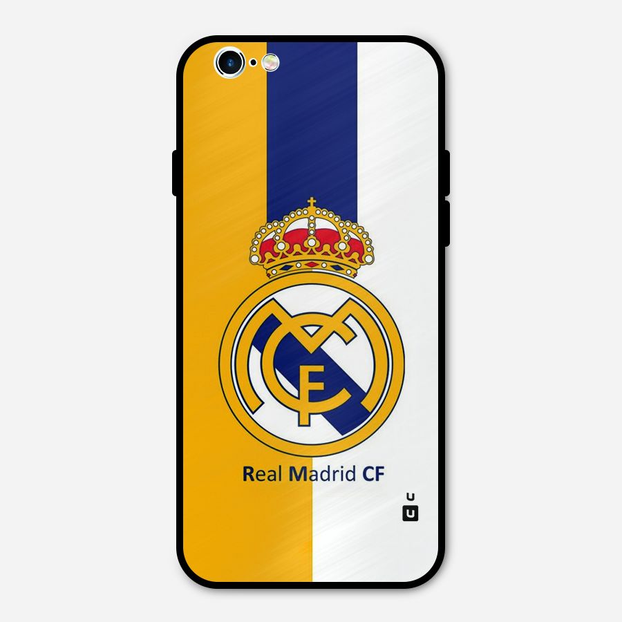 Real Madrid Metal Back Case for iPhone 6 6s
