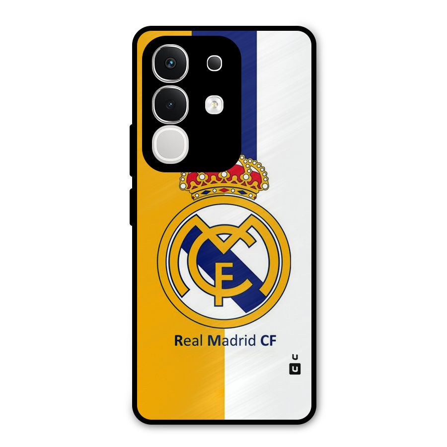 Real Madrid Metal Back Case for iQOO Z10x