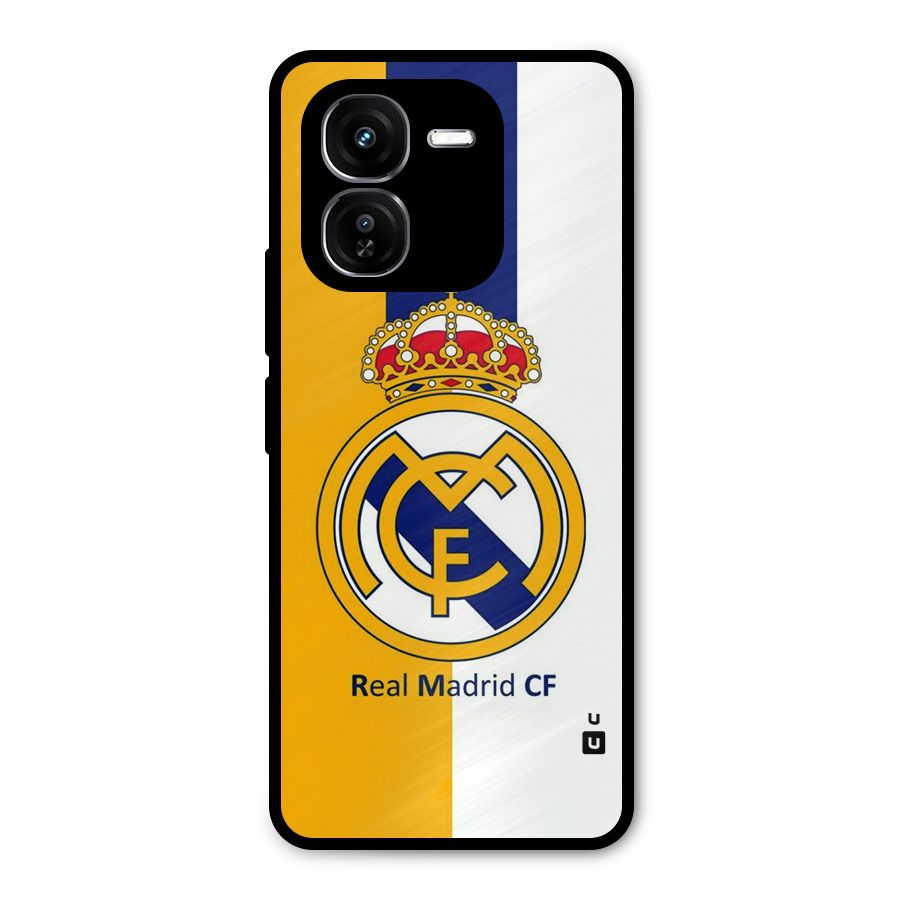 Real Madrid Metal Back Case for iQOO Z9x