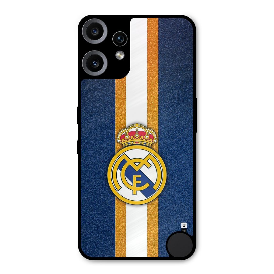 Real Madrid Stripes Metal Back Case for Nothing CMF Phone 2 Pro