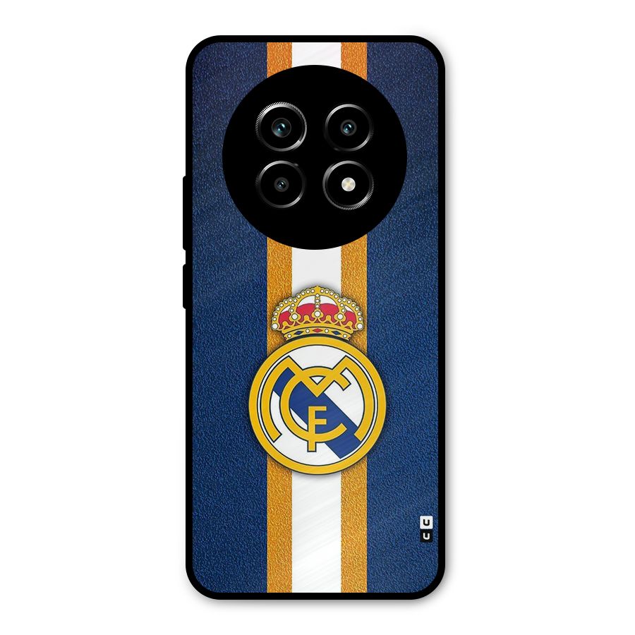 Real Madrid Stripes Metal Back Case for Realme 13 Pro