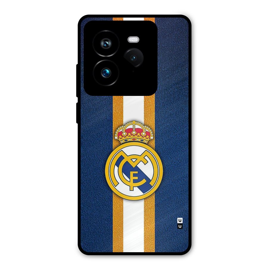 Real Madrid Stripes Metal Back Case for Realme GT 7 Pro