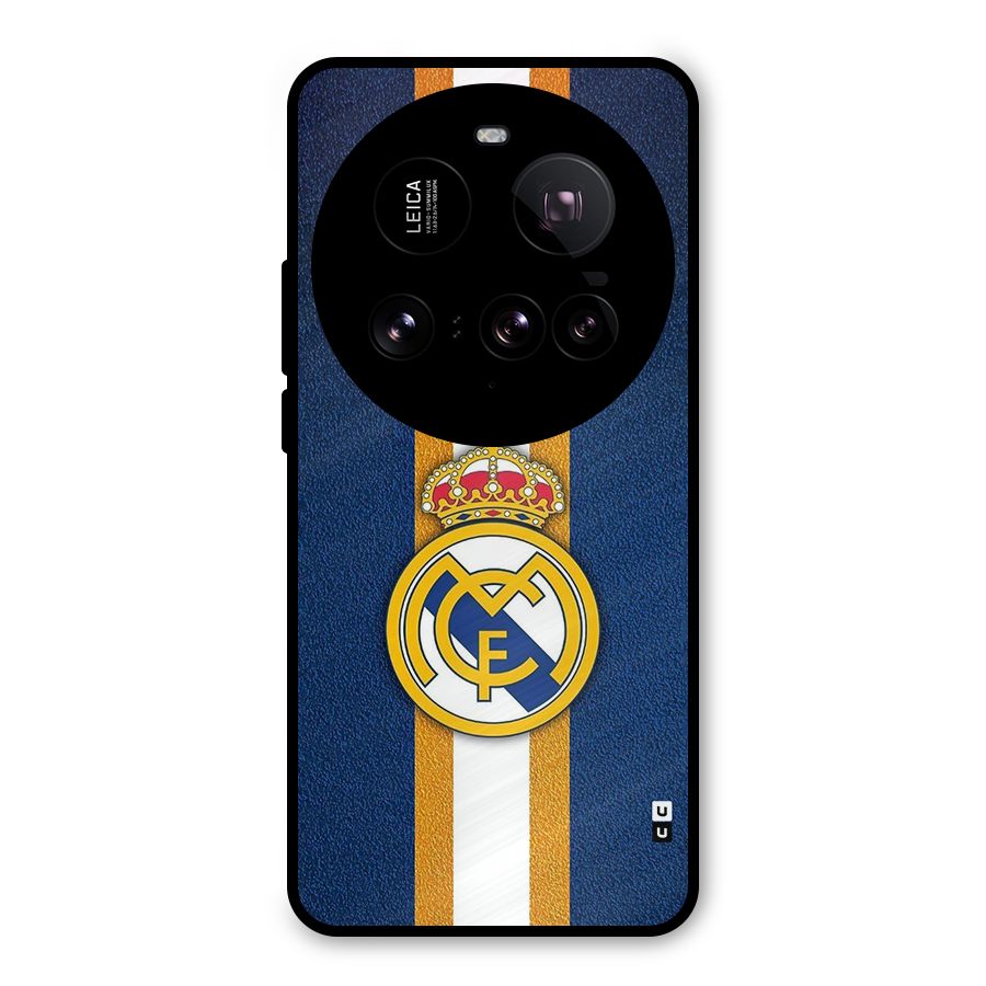 Real Madrid Stripes Metal Back Case for Xiaomi 15 Ultra