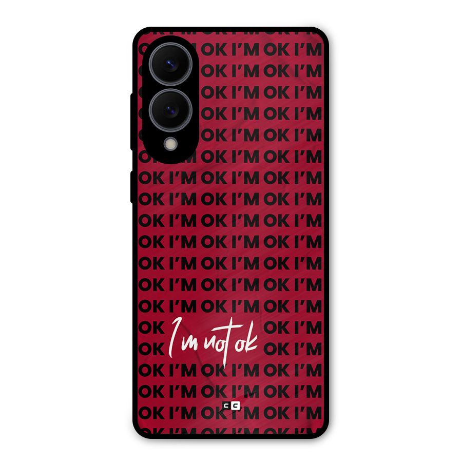 Really Not Ok Metal Back Case for Galaxy S25 Edge