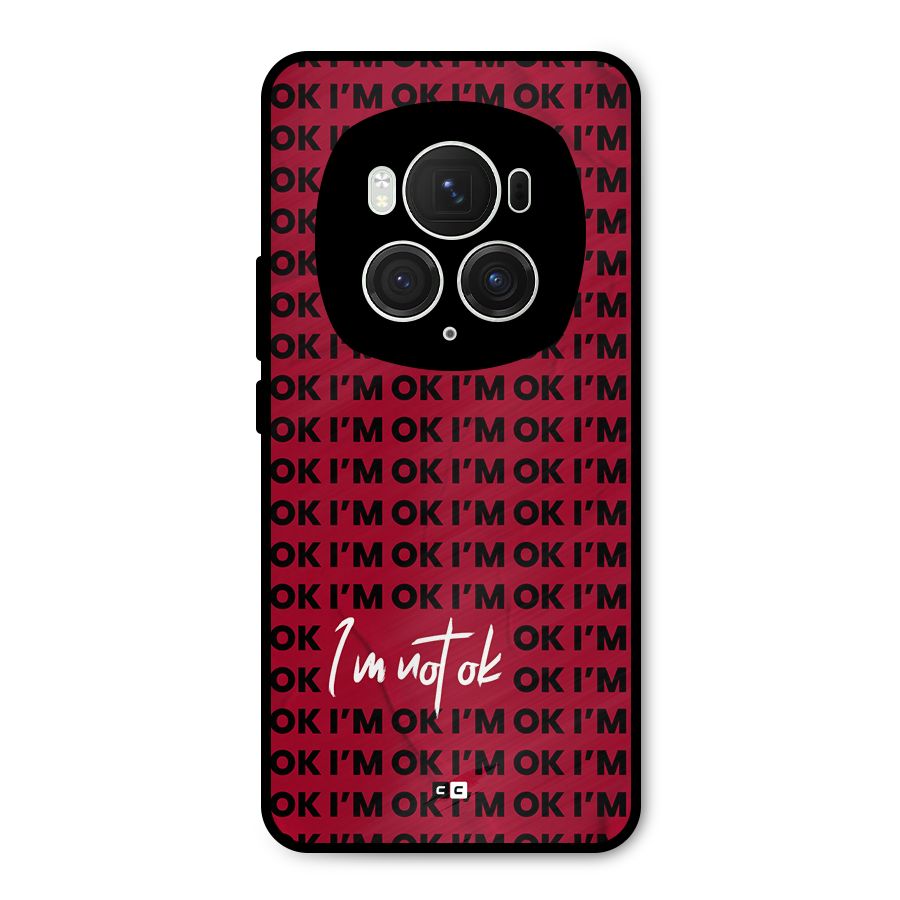 Really Not Ok Metal Back Case for Honor Magic6 Pro