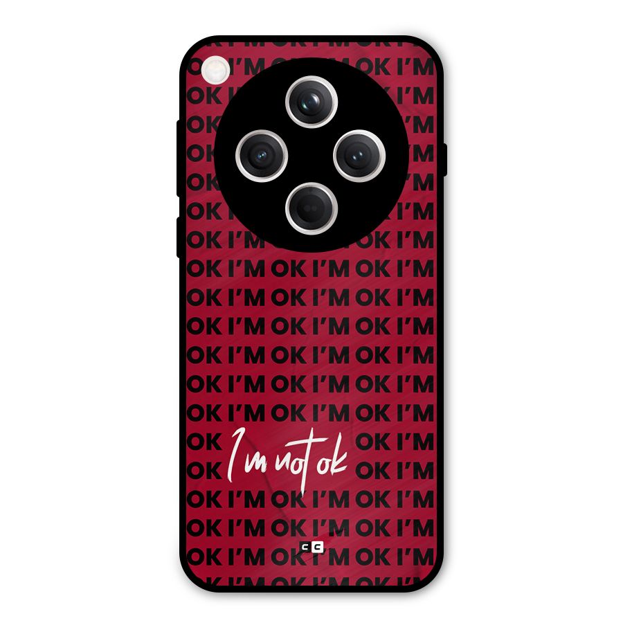 Really Not Ok Metal Back Case for Oppo Find X8