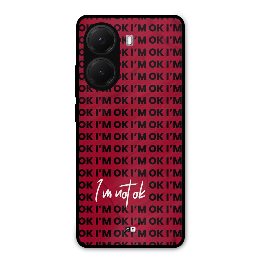 Really Not Ok Metal Back Case for Poco X7 Pro