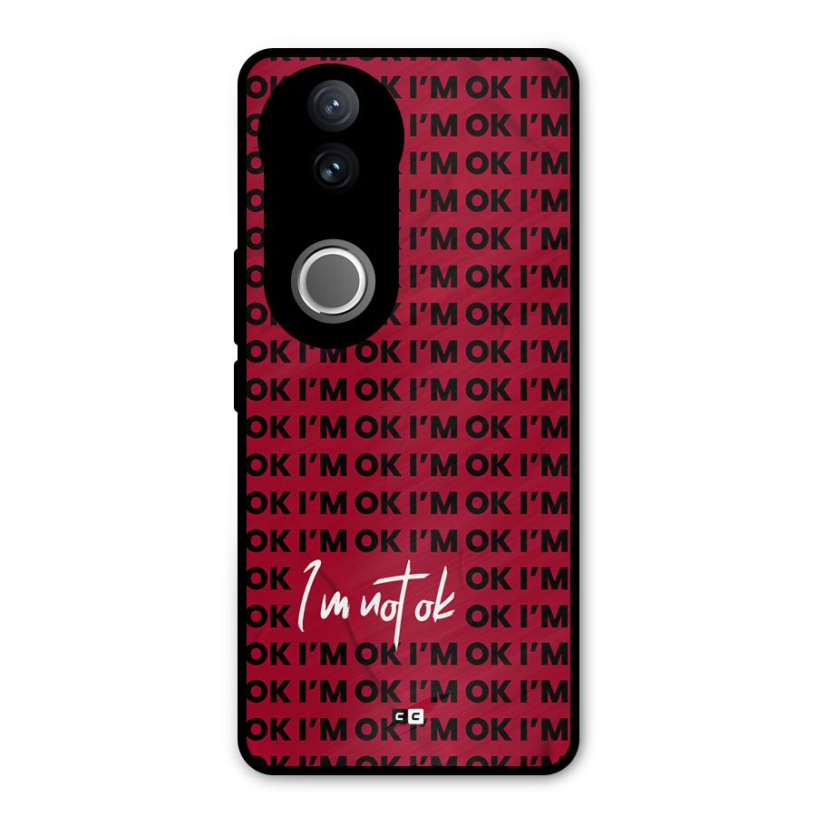 Really Not Ok Metal Back Case for Vivo V50e