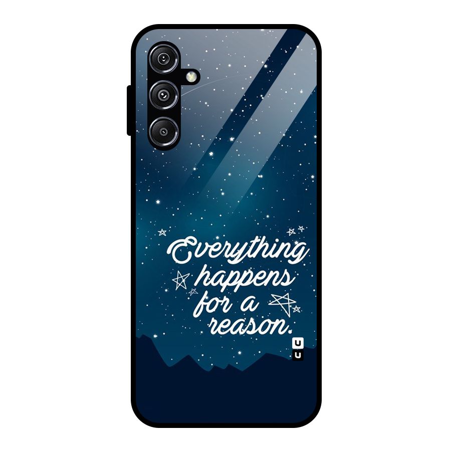 Reason Sky Glass Back Case for Galaxy M34 5G