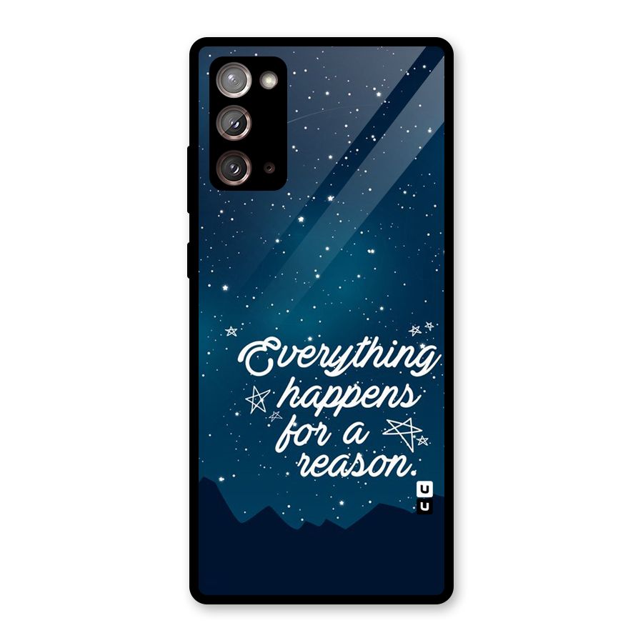 Reason Sky Glass Back Case for Galaxy Note 20