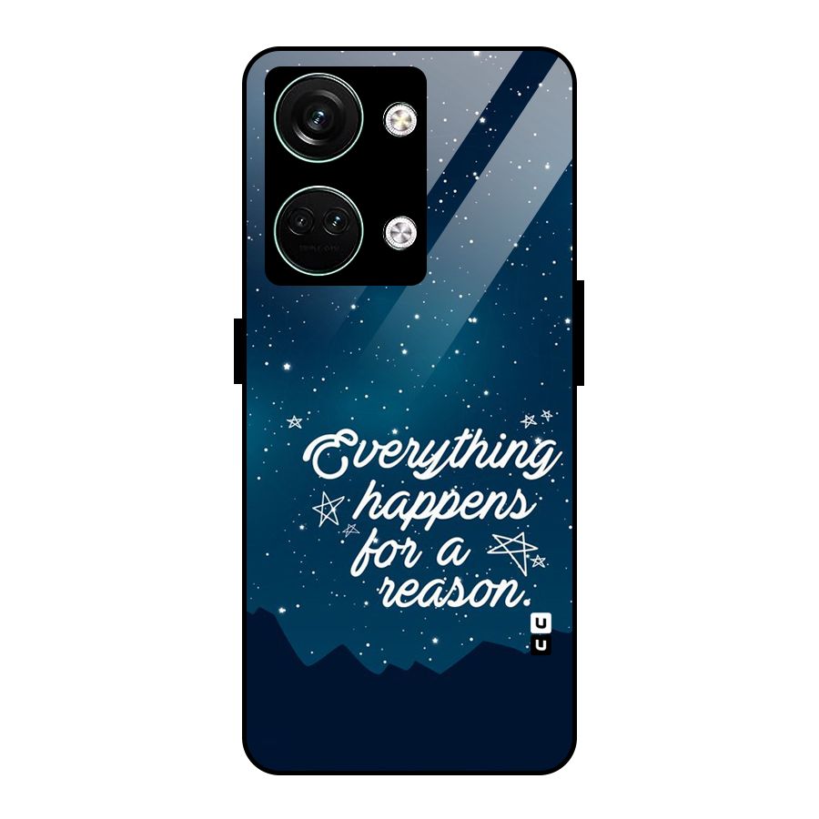 Reason Sky Glass Back Case for Oneplus Nord 3