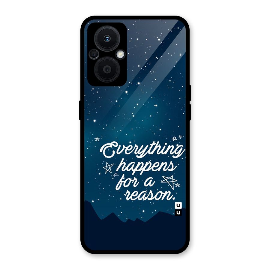 Reason Sky Glass Back Case for Oppo F21s Pro 5G
