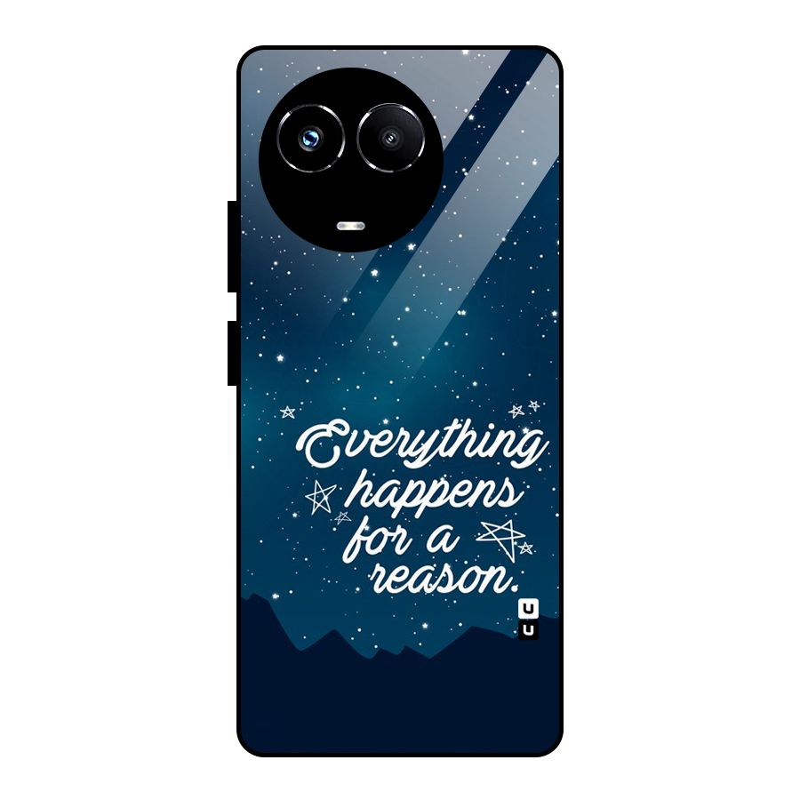 Reason Sky Glass Back Case for Realme Narzo 60X