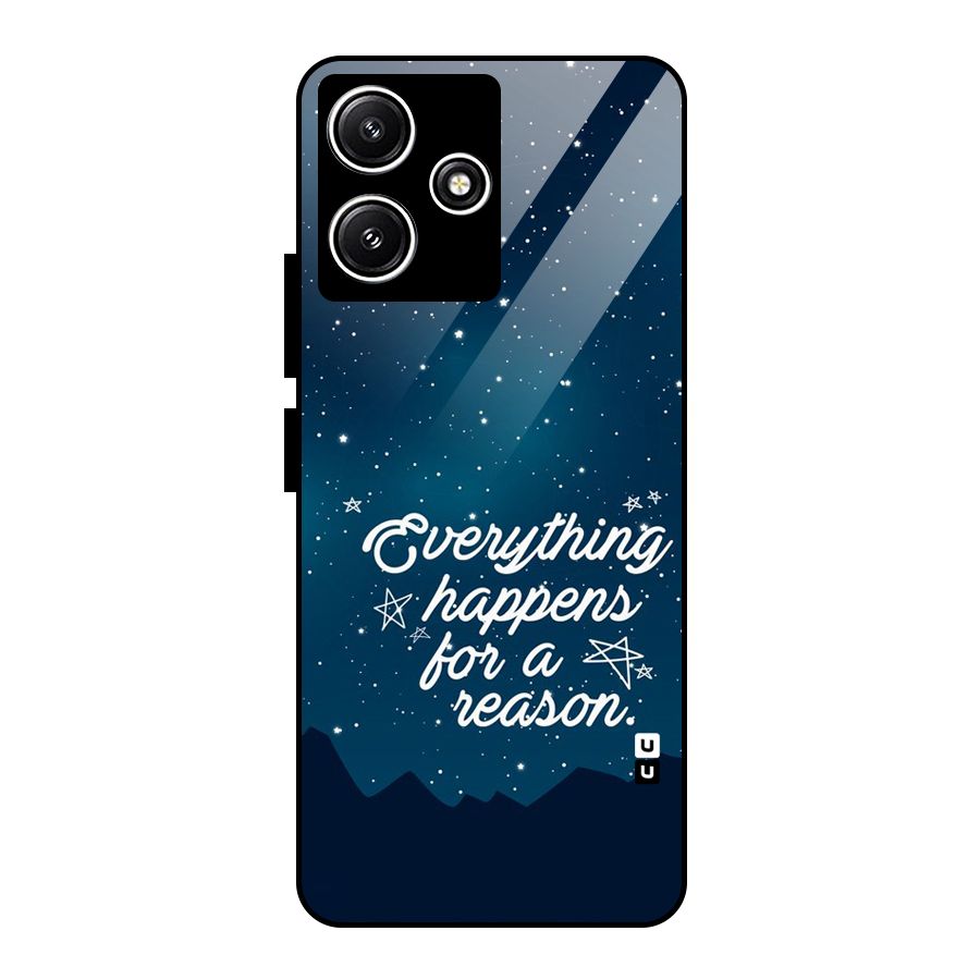 Reason Sky Glass Back Case for Redmi 12 5G