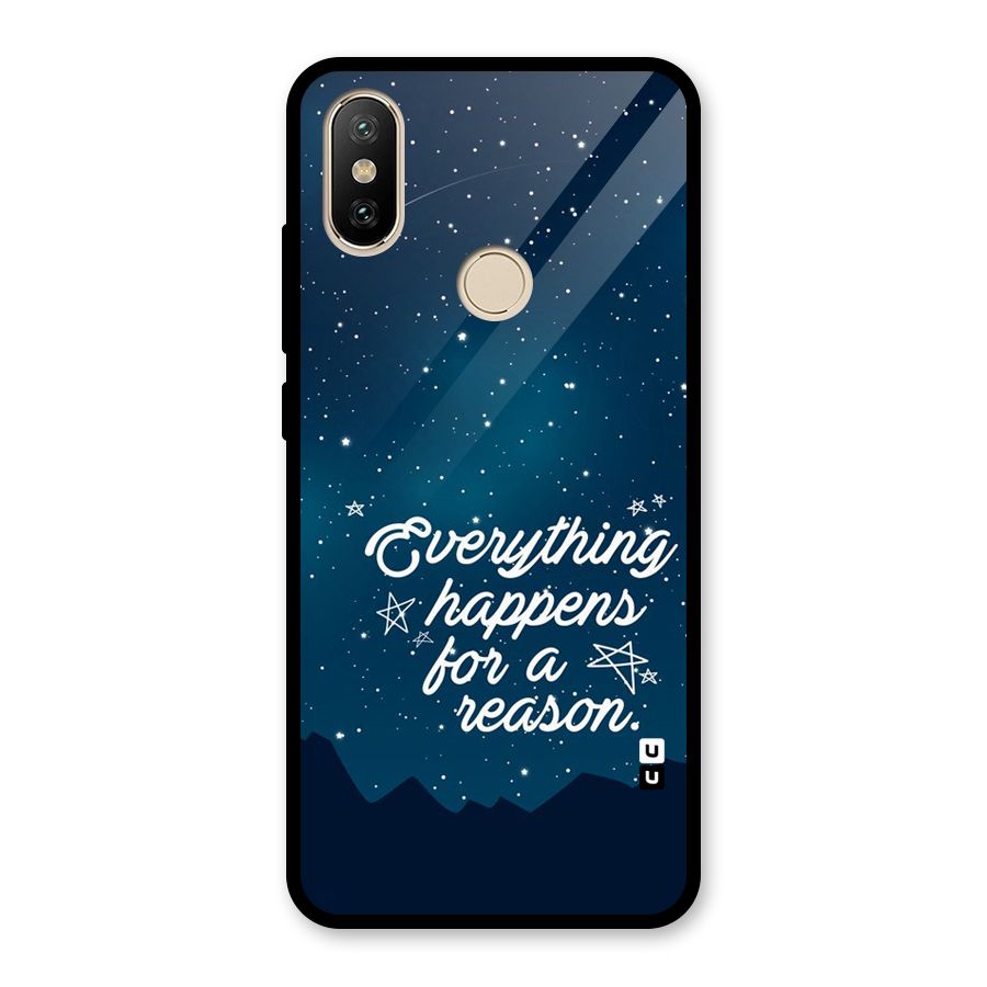 Reason Sky Glass Back Case for Redmi A2