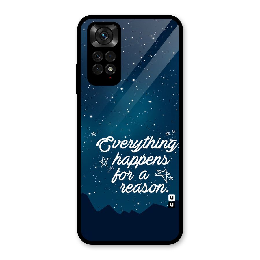 Reason Sky Glass Back Case for Redmi Note 11S