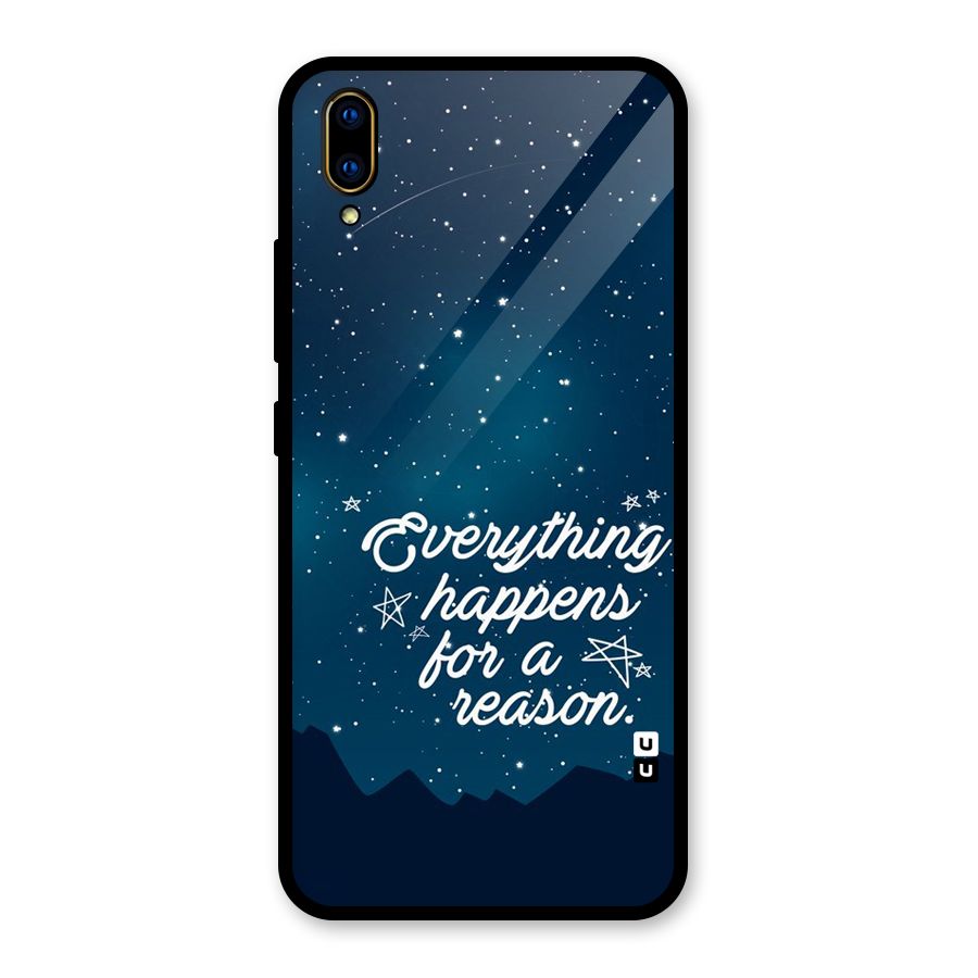 Reason Sky Glass Back Case for Vivo V11 Pro