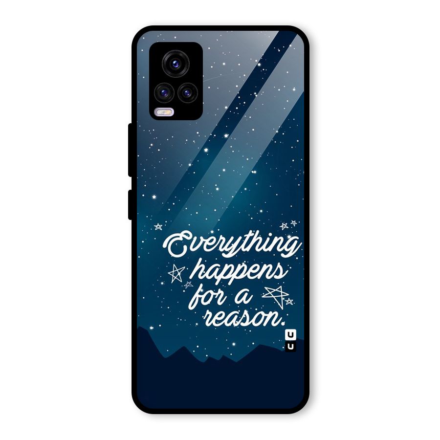 Reason Sky Glass Back Case for Vivo V20 2021
