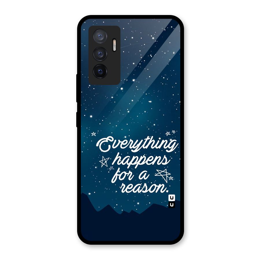 Reason Sky Glass Back Case for Vivo V23e