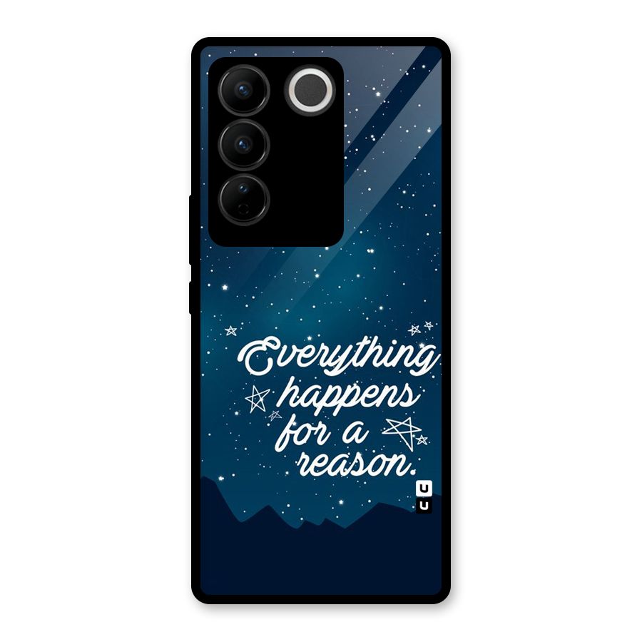 Reason Sky Glass Back Case for Vivo V27