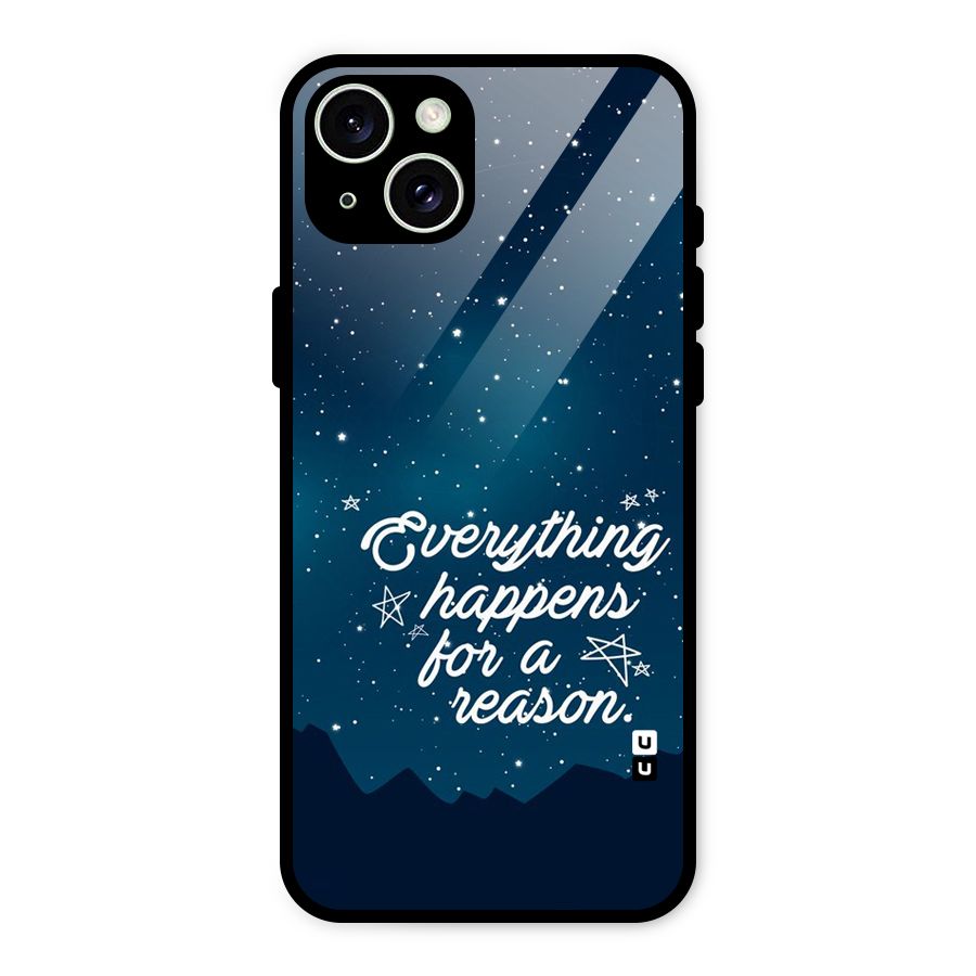 Reason Sky Glass Back Case for iPhone 15 Plus