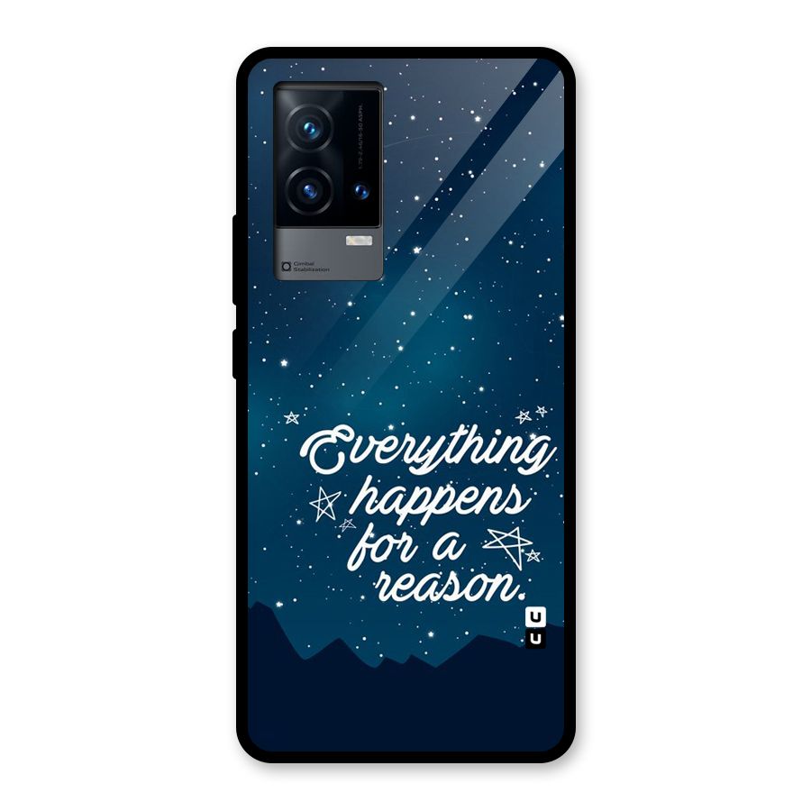 Reason Sky Glass Back Case for iQOO 9 5G