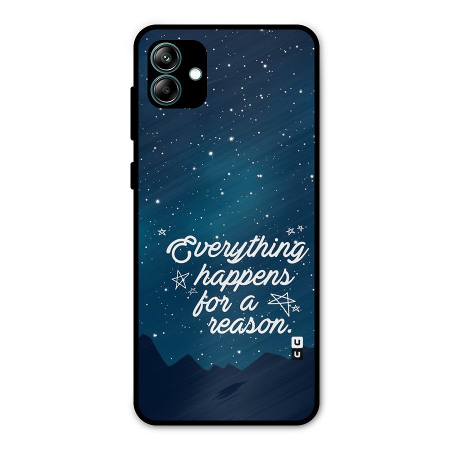 Reason Sky Metal Back Case for Galaxy A04