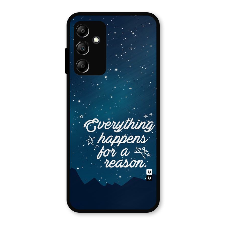 Reason Sky Metal Back Case for Galaxy A14 5G