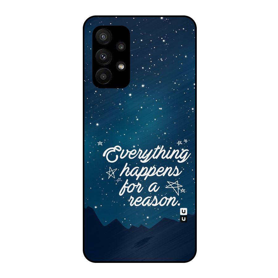 Reason Sky Metal Back Case for Galaxy A23