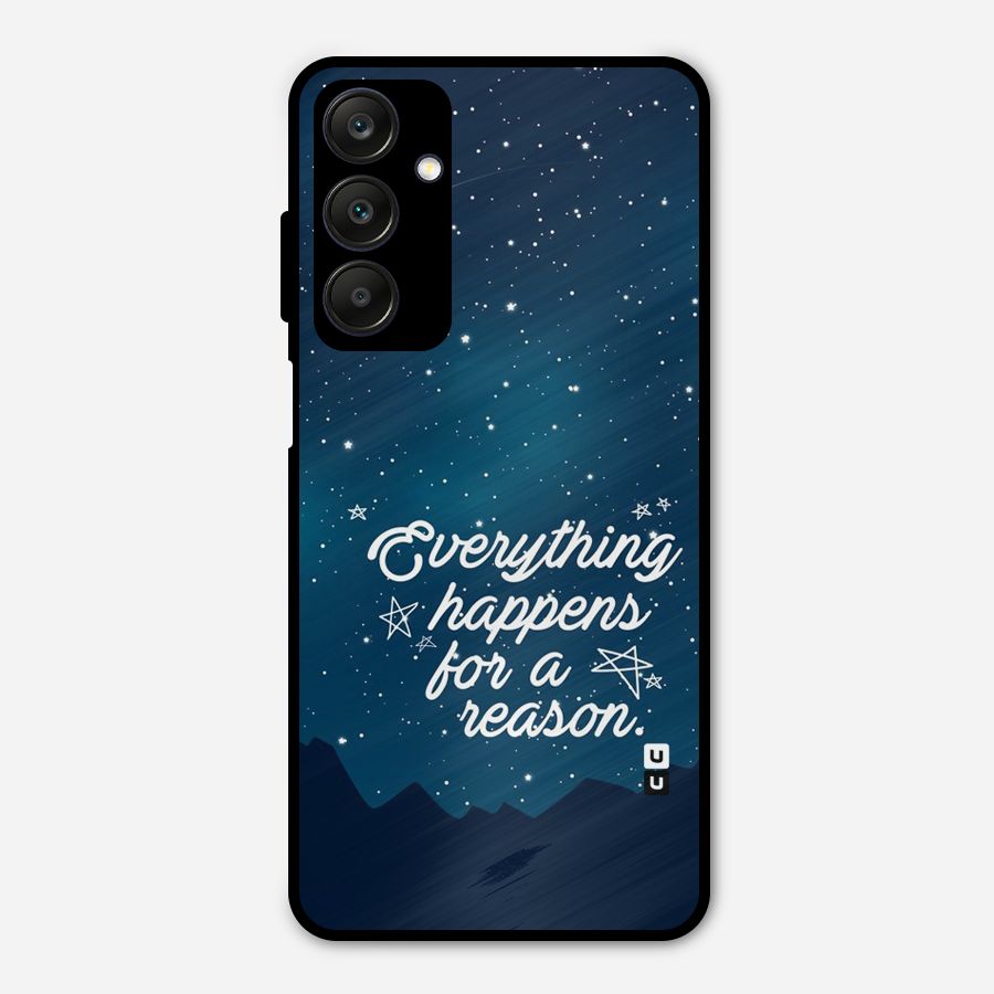 Reason Sky Metal Back Case for Galaxy A25 5G