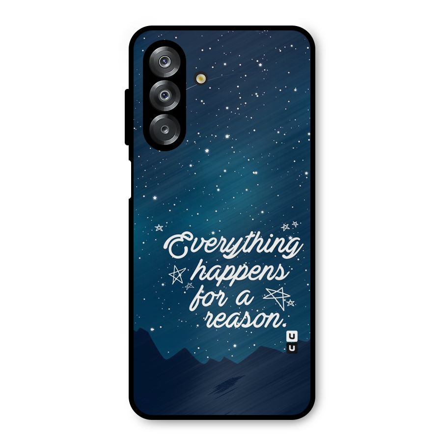 Reason Sky Metal Back Case for Galaxy A26