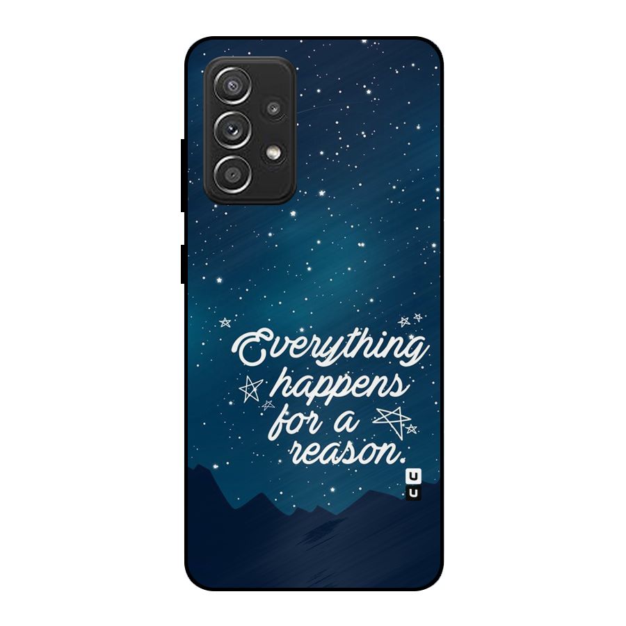 Reason Sky Metal Back Case for Galaxy A52s 5G