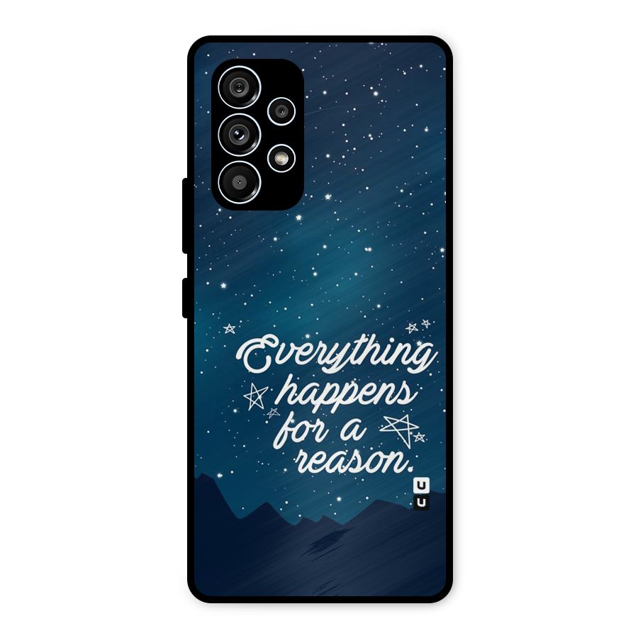 Reason Sky Metal Back Case for Galaxy A53 5G