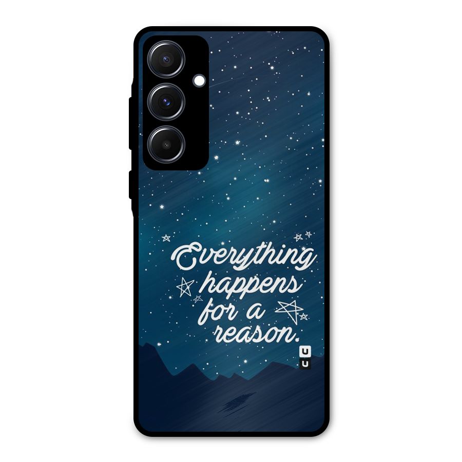 Reason Sky Metal Back Case for Galaxy A55