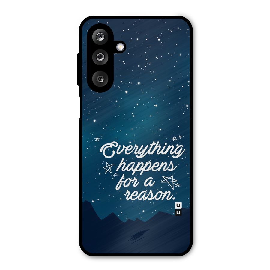 Reason Sky Metal Back Case for Galaxy M36