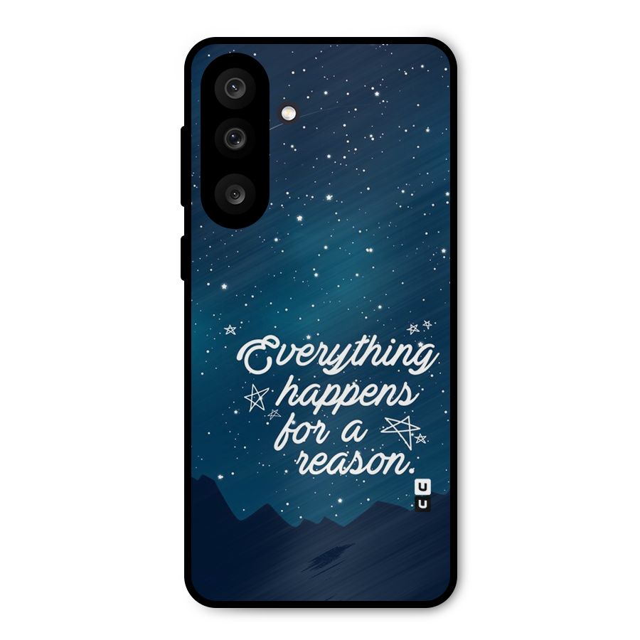 Reason Sky Metal Back Case for Galaxy M56