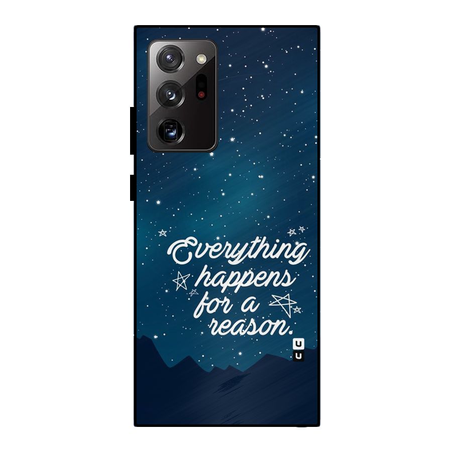 Reason Sky Metal Back Case for Galaxy Note 20 Ultra