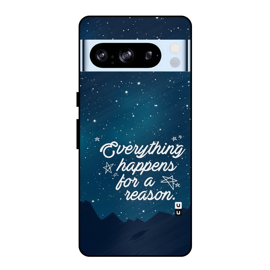 Reason Sky Metal Back Case for Google Pixel 8 Pro