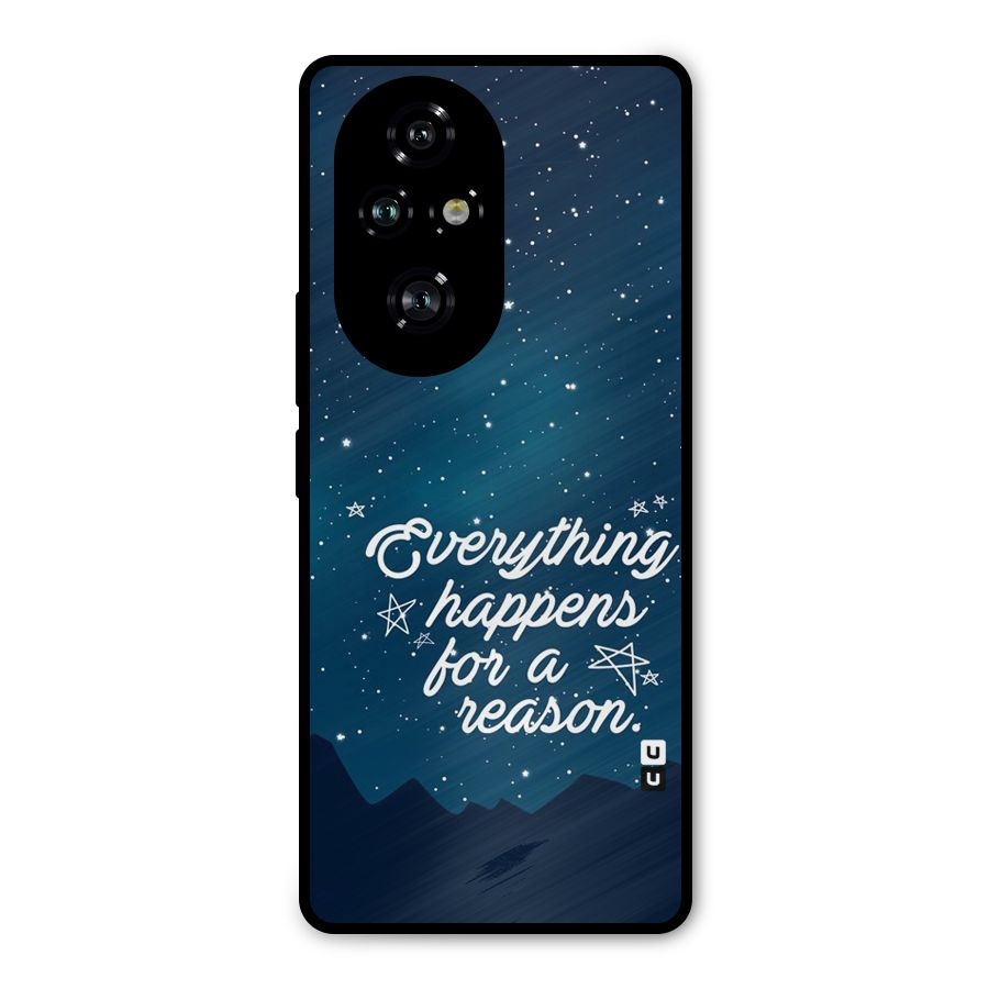 Reason Sky Metal Back Case for Honor 200 Pro