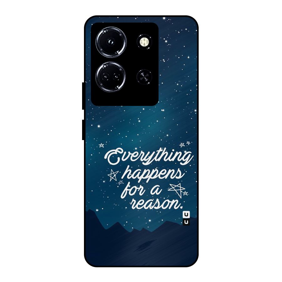 Reason Sky Metal Back Case for Infinix Note 30 5G