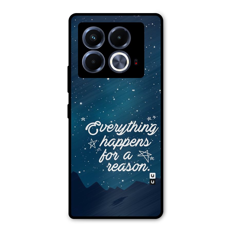 Reason Sky Metal Back Case for Infinix Note 40 5G