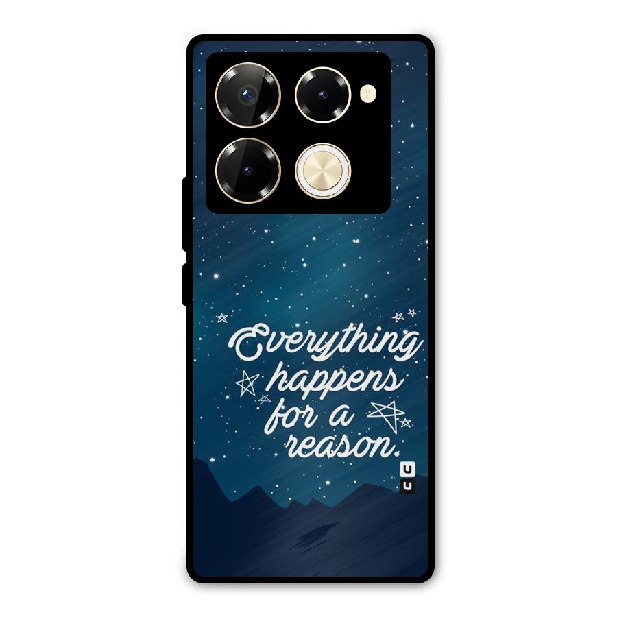 Reason Sky Metal Back Case for Infinix Note 40 Pro Plus