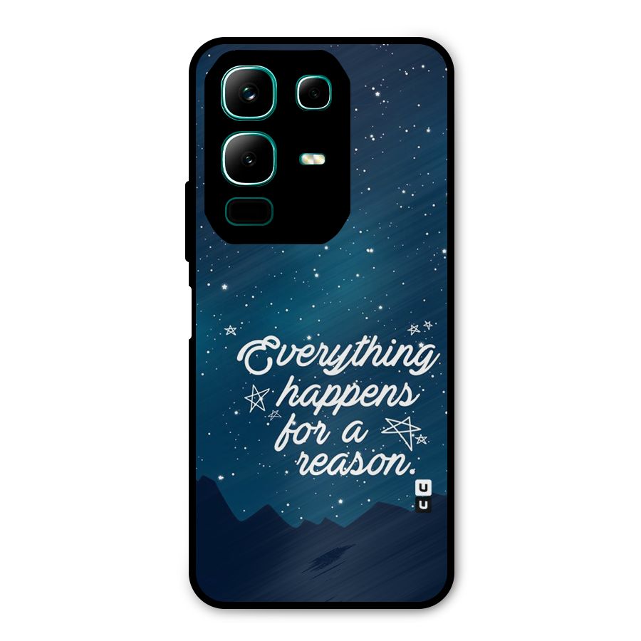 Reason Sky Metal Back Case for Infinix Note 50x