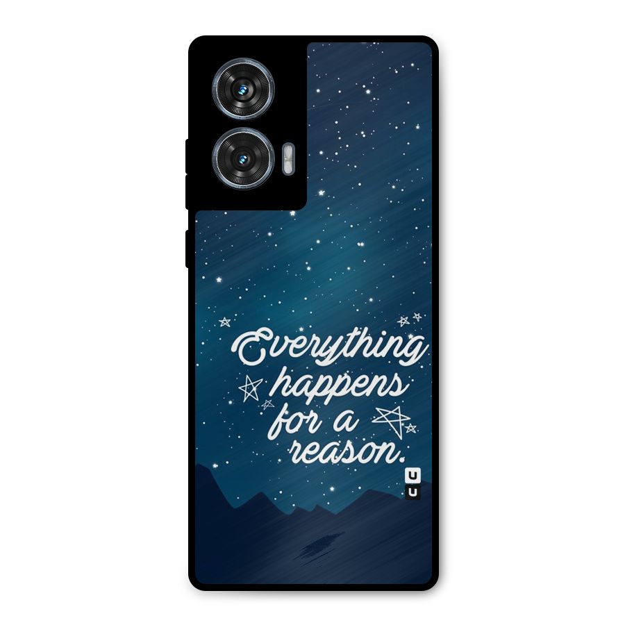 Reason Sky Metal Back Case for Motorola Edge 50 Fusion