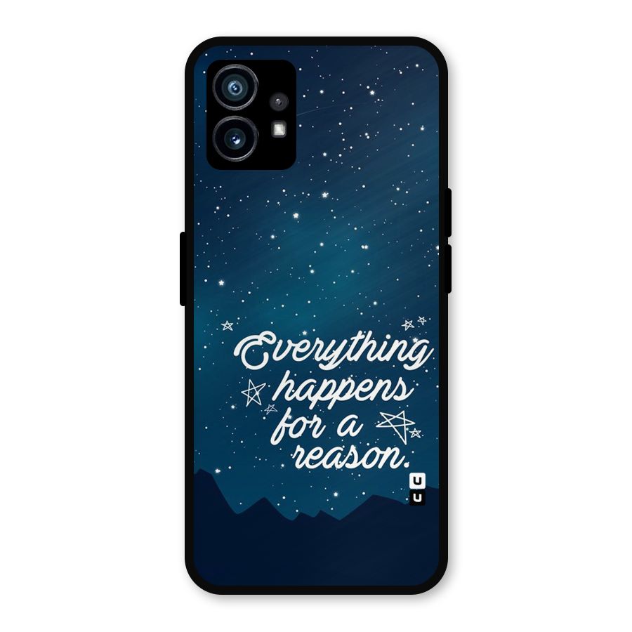 Reason Sky Metal Back Case for Nothing Phone 1