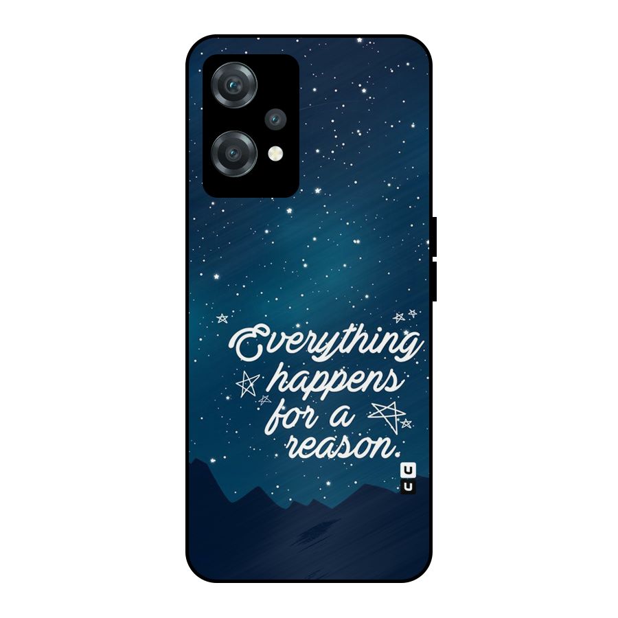 Reason Sky Metal Back Case for OnePlus Nord CE 2 Lite 5G