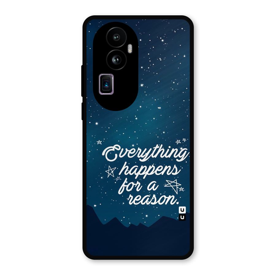 Reason Sky Metal Back Case for Oppo Reno10 Pro Plus