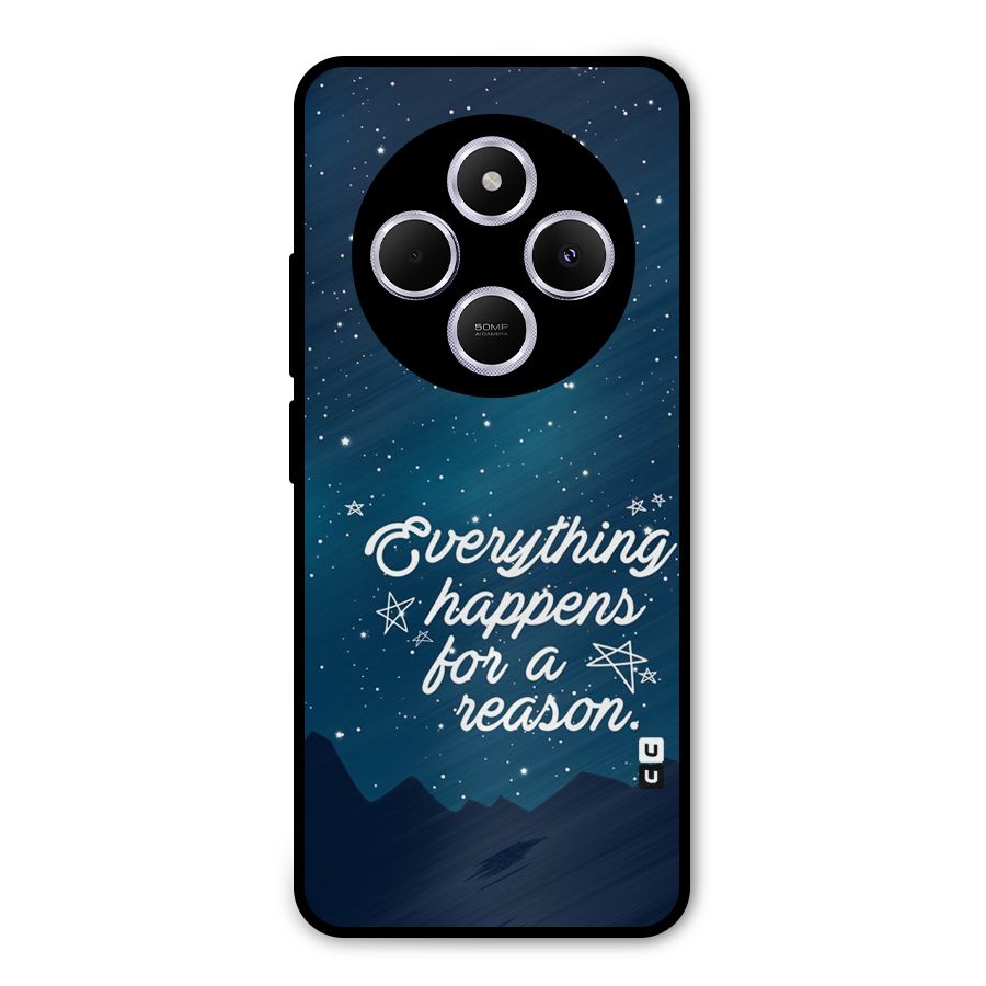 Reason Sky Metal Back Case for Poco M7