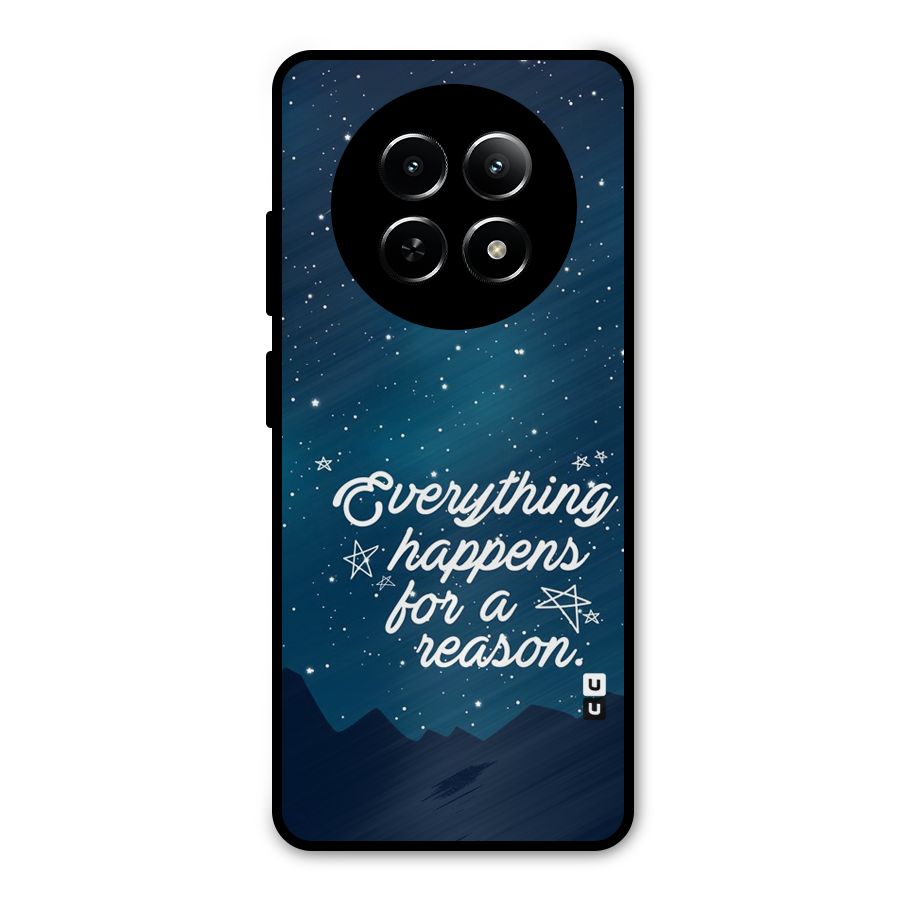 Reason Sky Metal Back Case for Realme 12 5G