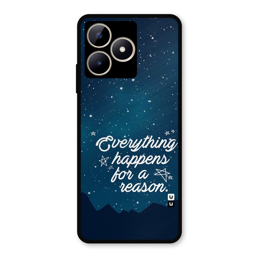 Reason Sky Metal Back Case for Realme C53